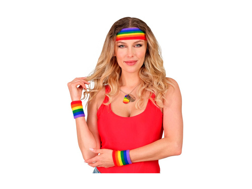 Szivárványos sportfodrok készlet