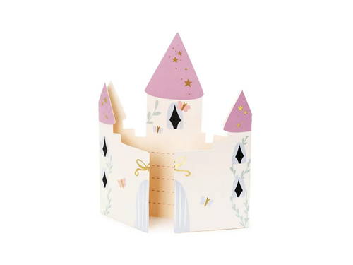 Születésnapi meghívók borítékkal Castle - 6 db.