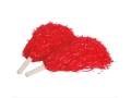 Cheerleader pom-pom piros - 2 db.