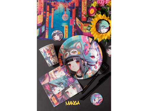 Manga szalvéták - 33 cm - 20 db.