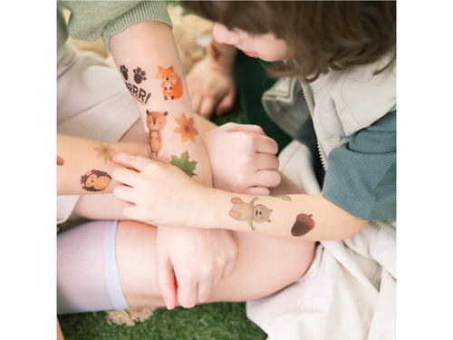 Forest Friends lemosható tetoválás - 20 db.