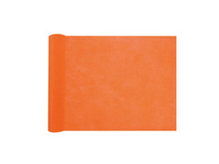 Nem szőtt asztali futó dekoráció - narancssárga - 30 cm x 10 m - 1 db.