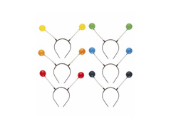 Fejpánt tapintással - 6 színben - mix