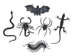 Halloween dekoráció - 6 db.