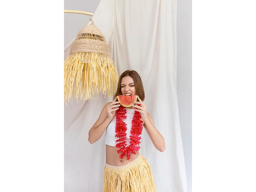 Hawaii nyaklánc sötét rózsaszín - 1 db.