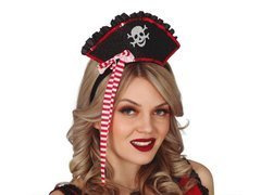 Band kalózkalap masnival - 1 db.