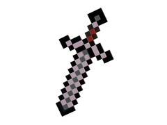 Netherite kard Minecraft fekete - 51 cm- 1 db.