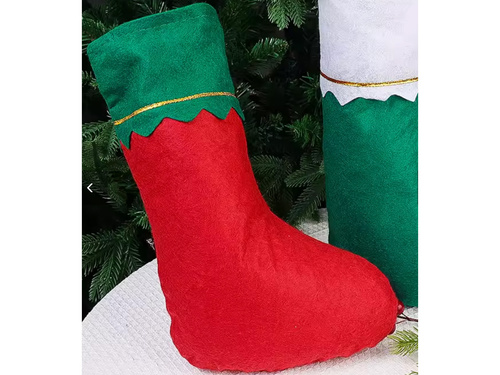 Karácsonyi zokni - 24 x 33 cm - 1 db.