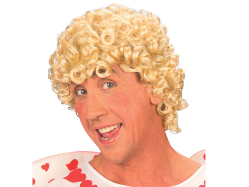 Szőke paróka göndör hajjal - 1 db.