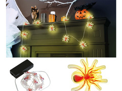 LED fényfüzér Pókok - 120 cm - 1 db.