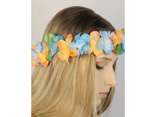 Hawaii szett narancs és kék - 4 elem