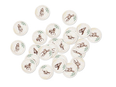 Születésnapi konfetti Horses - 36 db.