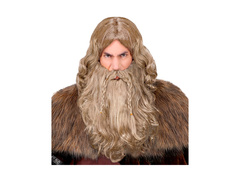 Viking paróka szakállal és bajusszal