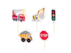 Piknik gyertyák építése - 5 db.