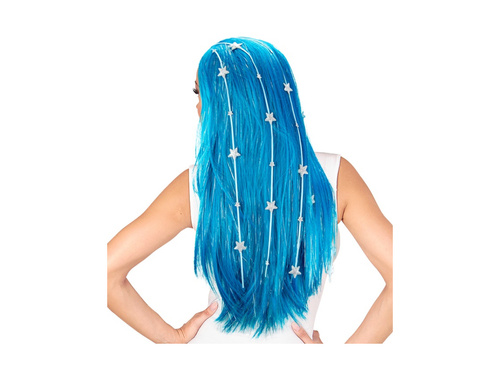 Fairy Dream Hair paróka laméval, csillagokkal és szilikon béléssel