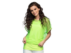 Cabaret ing neonzöld női póló