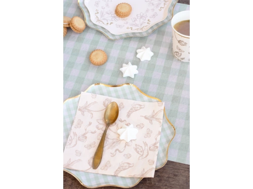 Papírszalvéta Virágok - 33 x 33 cm - 12 db.