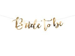 Transzparens felirat: Menyasszony lesz - 80 cm - 1 db.