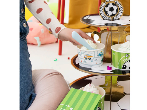 Auta fagylaltos papírpoharak - 150 ml - 6 db.