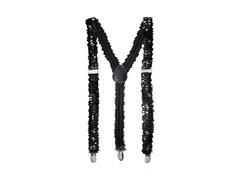 Fekete flitteres nadrágtartó