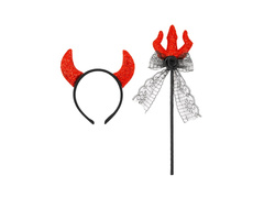 Ördögi felszerelés - szarvak és vasvilla