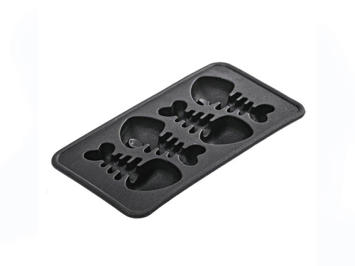 Jégkockatartó fekete - Bones