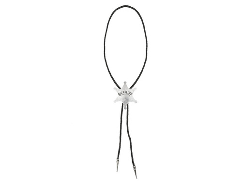 Cowboy nyakkendő Sheriff csillag - 1 db.