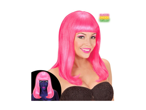 Neon rózsaszín Patsy paróka