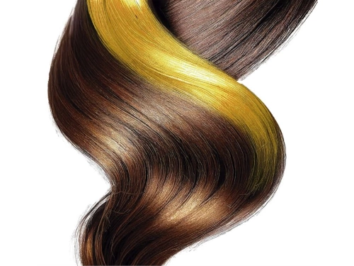 Mosható pasztell hajspray 125 ml - sárga