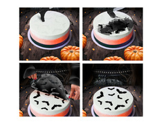 Torta sablonok denevérek - 1 db.