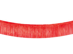 Függöny - piros függöny - 30 cm x 300 cm