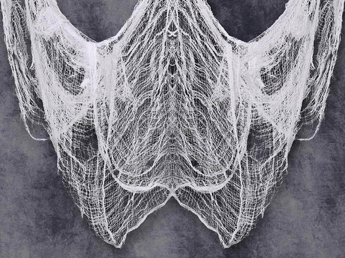 Fehér Halloween háló - 200 x 500 cm - 1 db.