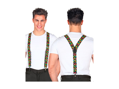 Színes pöttyös hám