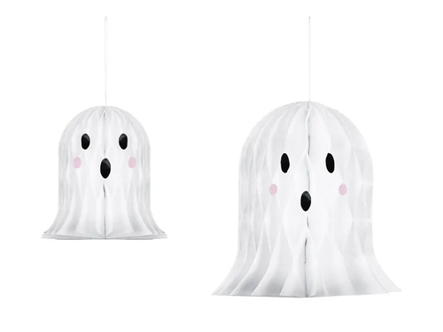 Akasztós dekoráció Halloween szellemek - 2 db.