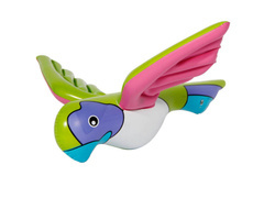 Papagáj felfújható dekoráció - 60 cm - 1 db.