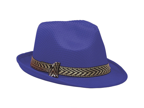 Gengszterkalap kék - 1 db.