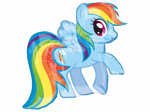 My Little Pony fólialufi - 71 x 68 cm - 1 db.