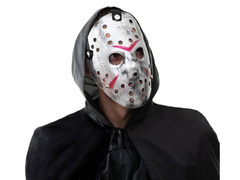 Maszk péntek 13 ezüst - 1 db.