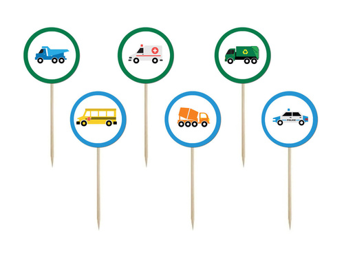 Tortaszedő autók - 6 db.