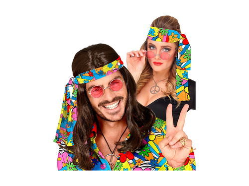 Flower Power 1960-as évekbeli fejpánt.