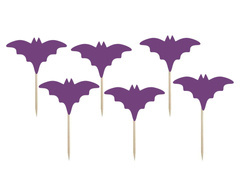 Halloween muffin kiszúrók - 6 db.