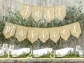 Just Married banner - juta - 185 cm - 1 db.