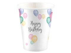 Papírpoharak Léggömbök - 250 ml - 8 db.