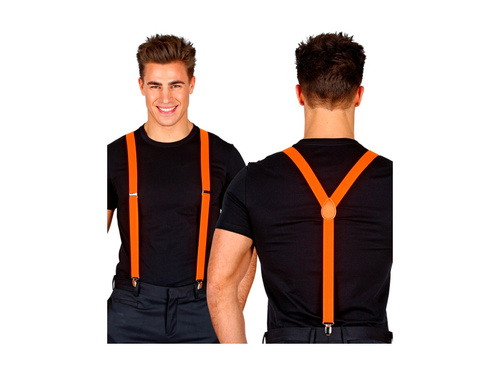 Neon narancssárga diszkó fogszabályzó