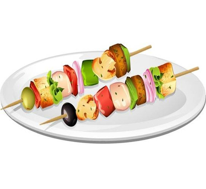 Sashlik pálcika - 30 cm - 45 db.