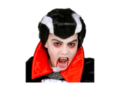 Vámpír paróka fekete-fehér