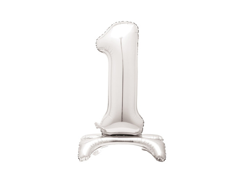 Álló fólialufi 1 ezüst - 76 cm - 1db.