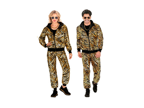 Party jelmez - arany fém zebra (tréningruha)