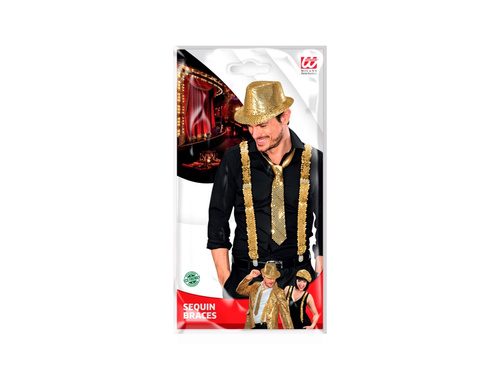 Arany flitteres nadrágtartó