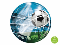 Papírtányérok Football - 23 cm - 8 db.